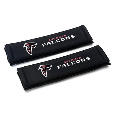 NFL Atlanta Falcons Car Seat Belt Shoulder Pads, Pair