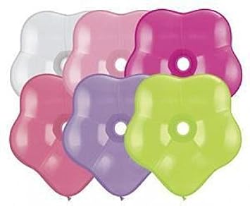Qualatex 6 Assorted Geo Blossoms