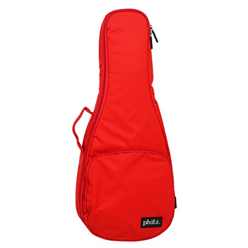 Algopix Similar Product 9 - Phitz Mandolin Case, Red - PH63556MFL