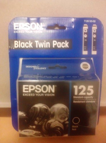 Epson 125 Black Twin Pack
