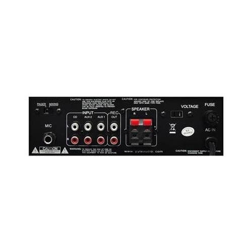 

Pyle Ptau45 240w Professional Mini Table Top Amplifier Amp & Mp3 Player