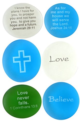 The Glow of Faith Replica Sea Glass Stones, Set II