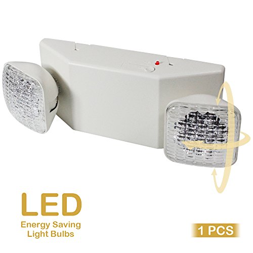 LED Emergency Exit Light Standard Square Head Lamps Light Fixtures Wall