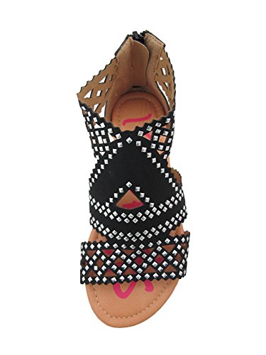 Wanda Little Girls Studded Gladiator Sandals