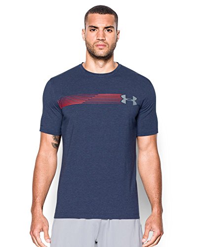 Under Armour Men's Fast Logo T-Shirt, Midnight Navy (411), Large