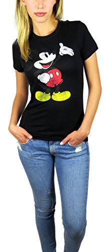Disney Womens Mickey & Minnie Mouse Tee