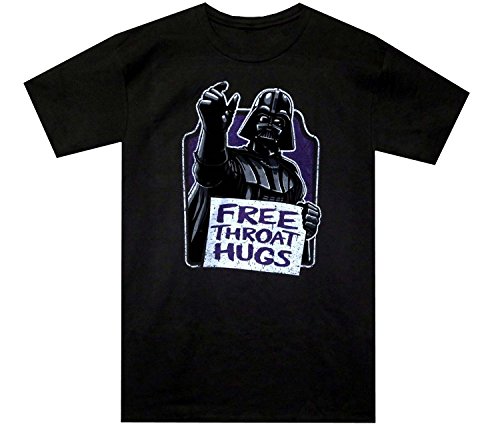 Star Wars Darth Vader Free Throat Hugs Mens T-Shirt