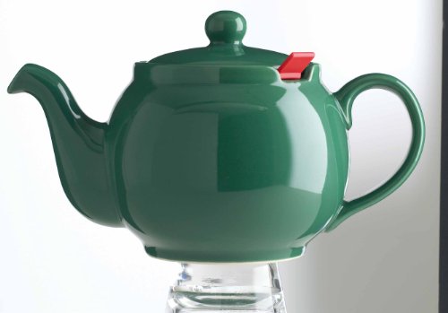 

London Teapot Company-Chatsford 4-Cup Teapot with One Red Filter, Green
