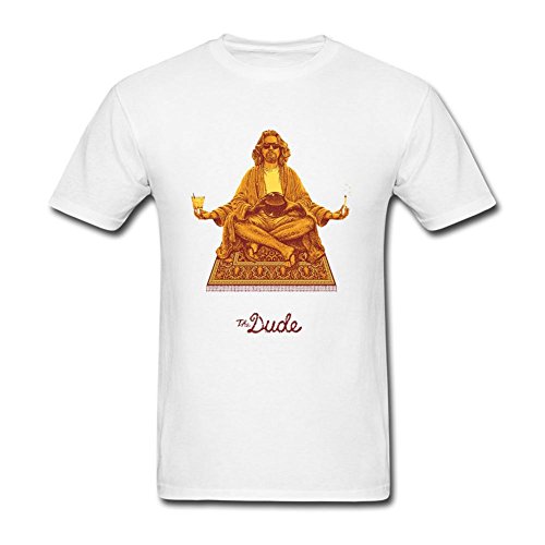 JuDian Big Lebowski The Dude T Shirt For Men