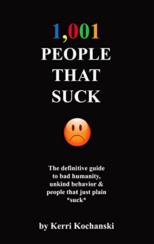 1,001 people that suck (english edition)