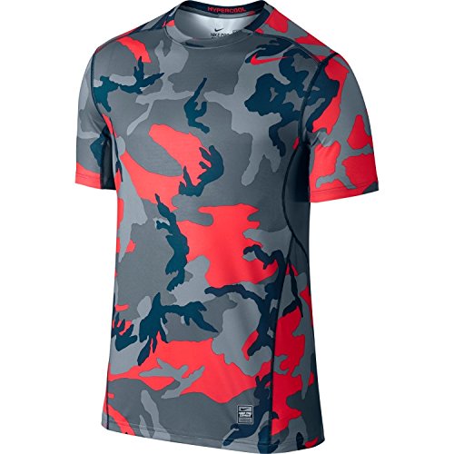 Nike Men's Pro Combat Hypercool Woodland Fitted Compression Shirt