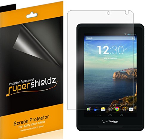[3-Pack] SUPERSHIELDZ- Anti-Glare & Anti-Fingerprint (Matte) Screen Protector For Verizon Ellipsis 7 + Lifetime Replacements Warranty [3-PACK] - Retail Packaging