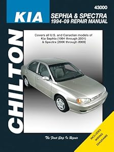 KIA Sephia & Spectra, 1994-2009 (Chilton's Total Car Care Repair Manuals)