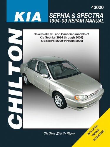 KIA Sephia & Spectra, 1994-2009 (Chilton's Total Car Care Repair Manuals) by Chilton