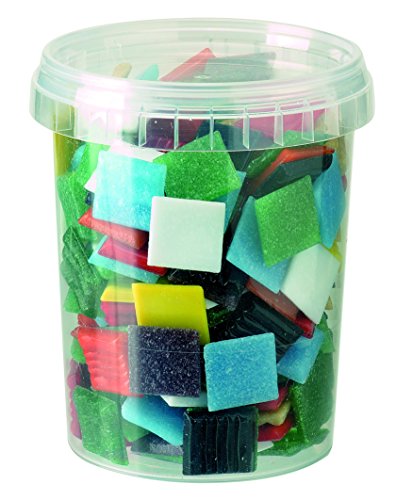 Algopix Similar Product 10 - Glorex Glass Mosaic Bulk Pack