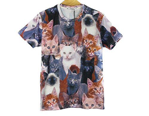 【 16種類 4サイズ 】 3D プリント アート Tシャツ 前衛芸術 美術 クレイジー おもしろ XXLサイズ 【 タイプ014 】 SD-ARTTT-14-XXL