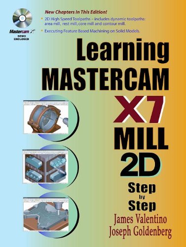 Learning Mastercam X7 Mill 2D Step by Step by James Valentino