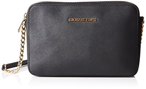 Michael Kors Jet Set Women's Large Leather Crossbody Handbag