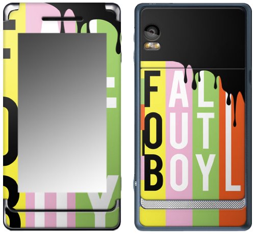 

MusicSkins, MS-FOB20207, Fall Out Boy - Logo, Motorola Droid 2, Skin
