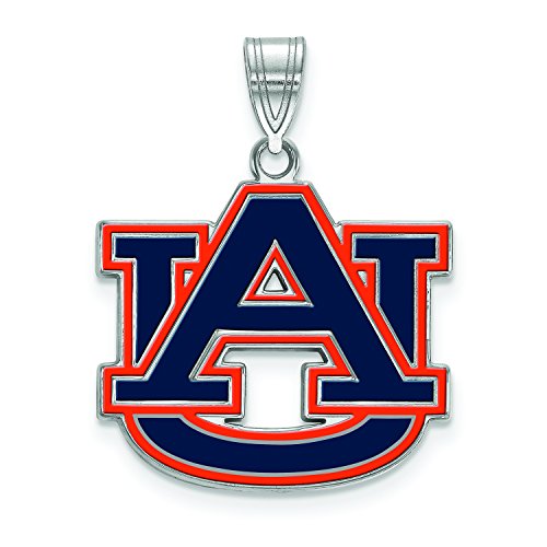 Algopix Similar Product 10 - LogoArt Sterling Silver Auburn Tigers