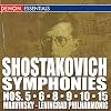 Shostakovich Symphonies: Nos. 5 - 6 - 8 - 9 - 10 - 15, Mravinsky - Leningrad Philharmonic | Denon Essentials