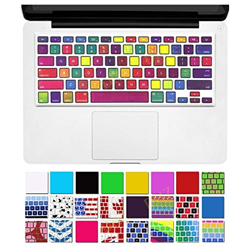 DHZ® New Arrival Nine Color Chocolates Fabrics Texture Keyboard Cover Silicone Skin for MacBook Air 13