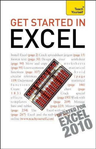 Get Started in Excel: A Teach Yourself Guide by Moira Stephen