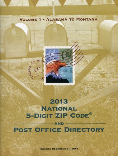 Zip Code Directory, 2013 by U.S. Postal Service