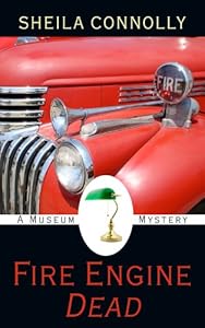 Fire Engine Dead (Wheeler Publishing Large Print Cozy Mysteries: Museum Mysteries)