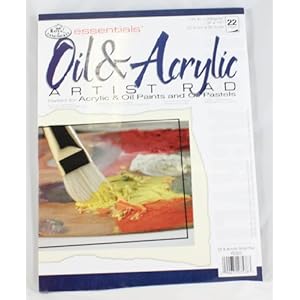 OIL PASTEL & ACRYLIC PAINTING TEXTURED PAPER PAD 9x12