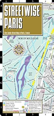 Streetwise Paris Map - Laminated City Center Street Map of Paris, France