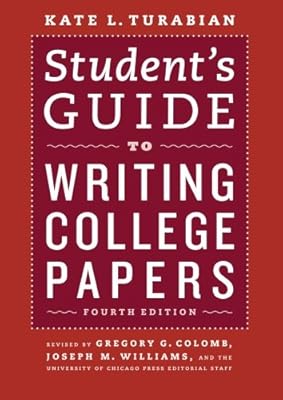Student's Guide to Writing College Papers: Fourth Edition