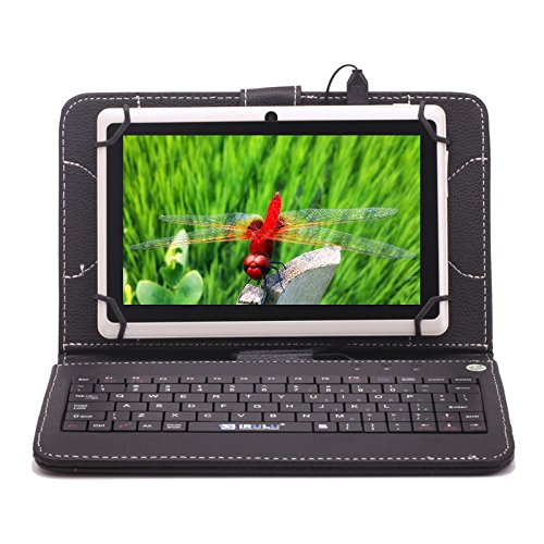 iRULU eXpro X1 7 Inch Quad Core Google Android Tablet PC, 1024*600 Resolution, Wi-Fi, Games, Dual Cameras, 16GB Nand Flash (White Tablet)