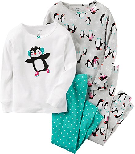 Carter's 4 Piece Penguin PJ Set