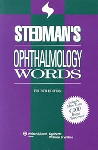 Stedman's Ophthalmology Words