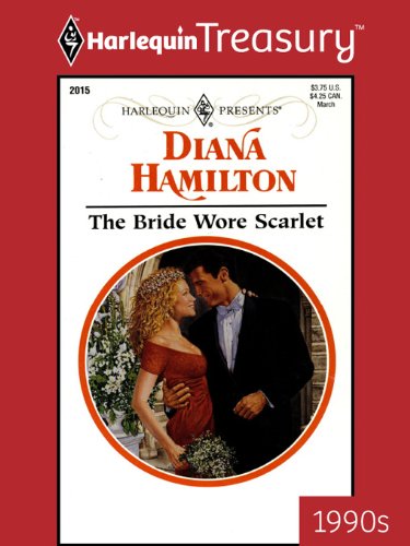 THE BRIDE WORE SCARLET by Diana Hamilton