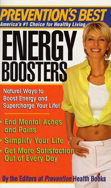 Energy Boosters by The Editors of Prevention Health Books