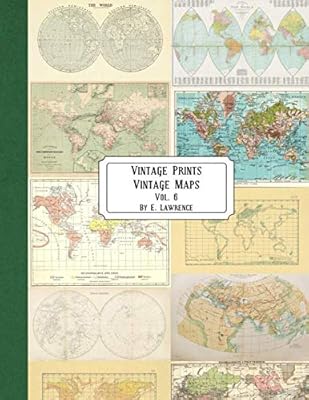 Vintage Prints: Vintage Maps: Vol. 6