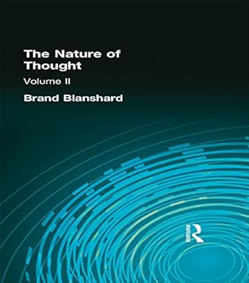 The Nature of Thought: Volume II