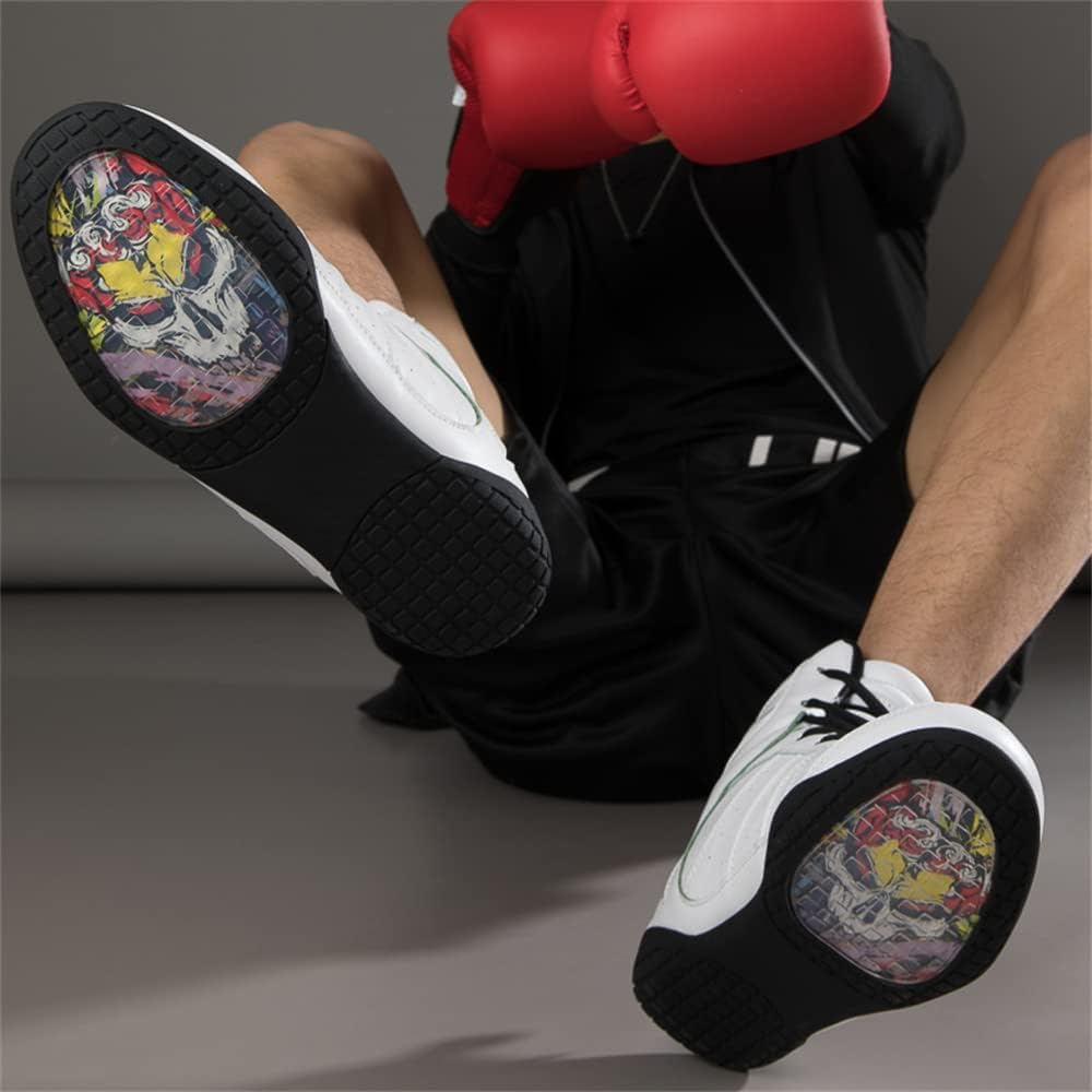 Mens Womens Boxing Boots Fashion Boxers Fitness Sneakers Breathable Sparring Trainers Mesh Wrestling Athletic Shoes_vogvips.com