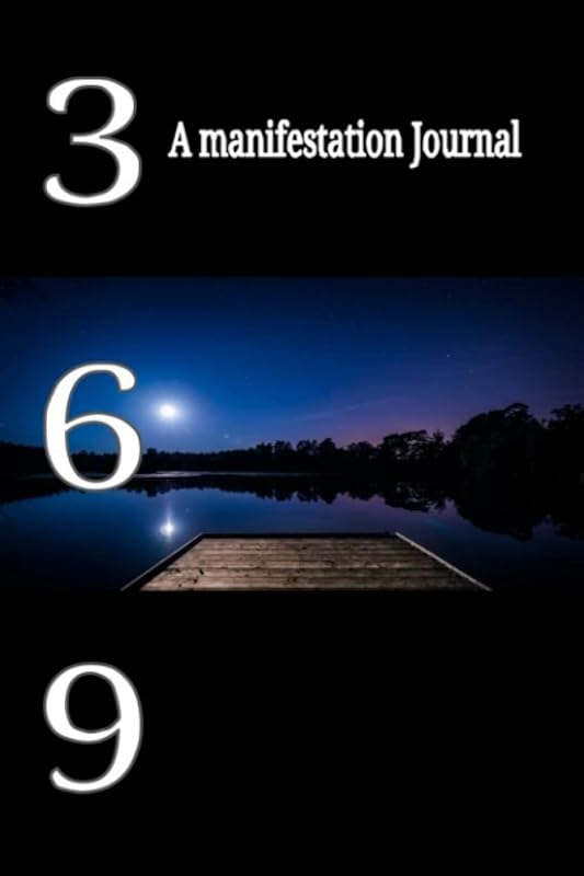 369 Technique Manifestation Journal - A 33-Day Guide to Manifest Your Desires: (Daily Affirmation Logbook) by Ally Moon Press