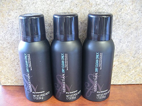Professional Sebastian Dry Clean Only, Dry Shampoo 1.7 Oz (Set of 3)