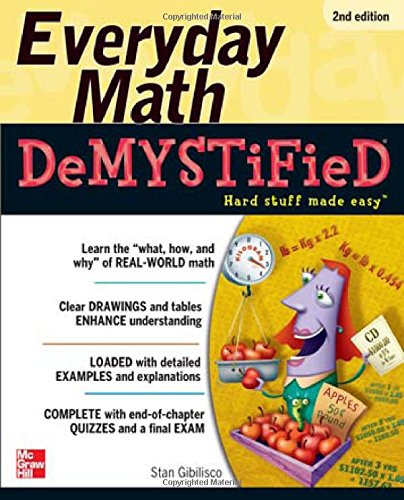 Everyday Math Demystified, 2nd Edition by Stan Gibilisco