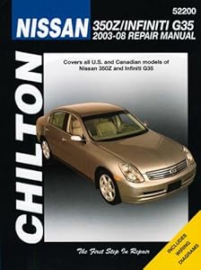 Nissan 350 Z (Chilton's Total Car Care Repair Manuals)