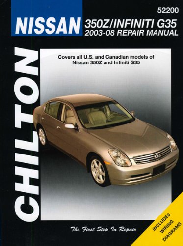 Nissan 350 Z (Chilton's Total Car Care Repair Manuals) by Chilton