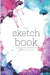 Fashion Sketch Book Graphic Design: Fashion Sketchbook Figure Template: Template for Easily Sketching Your Fashion Design Styles and Building Your Portfolio -100 pages- Large- 6x9 inches by Satapol CEO