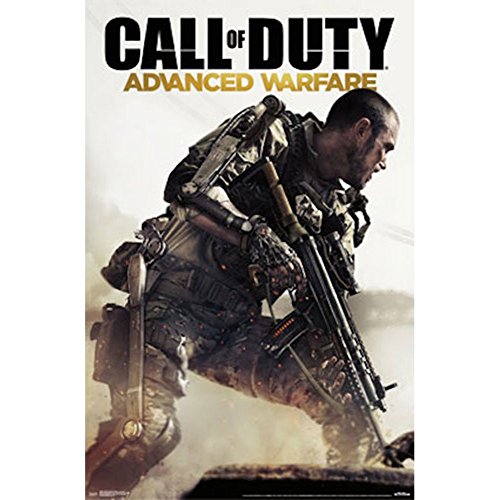 Call Of Duty: Advanced Warfare - Framed Gaming Poster / Print (Game Cover) (Size: 24