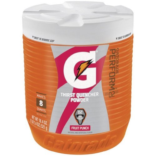 Gatorade Perform 02 Fruit Punch Powder-18.3 oz