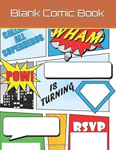 Blank Comic Book: Design Your Own Comics by Mr Amilcar Abreu Fernandes Triste