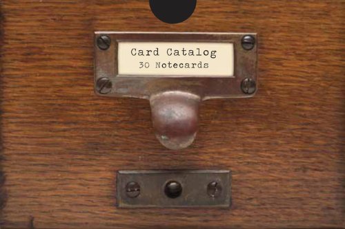 Card Catalog: 30 Notecards from the Library of Congress by Chronicle Books